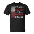 Quotes Fathers Day Dad Bod Father 4Th Of July Usa Flag T-Shirt