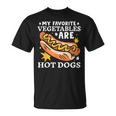 Sausage Bbg Hot Dogs Lover Hotdog T-Shirt