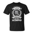 Scorpio Zodiac Dad T-Shirt