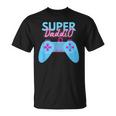 Gamer Dad Super Daddio Father's Day T-Shirt
