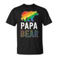 Gay Papa Bear Proud Dad Lgbtq Parent Lgbt Father T-Shirt