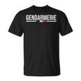 Gendarmererie France Police Gendarme French Flage S T-Shirt