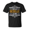 Geselle Geseller Exam Bestanden Saying Car Mechatronics T-Shirt