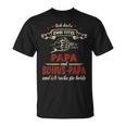 For Dad Ich Habe Zwei Titel Papa Und Bonus Papa T-Shirt