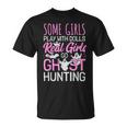 Girls Ghost Hunting Female Paranormal Investigator T-Shirt