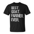 Goat Farmer Best Ever Goat Farming T-Shirt