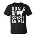 Goat Are My Spirit Animal Lover T-Shirt