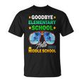 Goodbye Elementary School On My Way To Middle School Boys T-Shirt