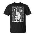 Goth Aesthetic Grunge Occult Emo Satanic Dark Fantasy T-Shirt