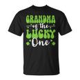 Grandma Of The Lucky One First Birthday St Patrick's Day T-Shirt