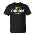 Groom Lgbt Gay Wedding Bachelor T-Shirt