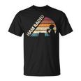 Ham Radio Amateur Radio Operador Silueta Camiseta unisex