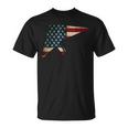 Hang Gliding American Flag 4Th July Gliding Air Sport T-Shirt