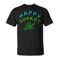 Happy Sukkot Holiday Israel Sukkah Four Species T-Shirt