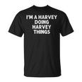 Harvey Surname Family Tree Birthday Reunion Idea T-Shirt