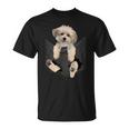 Havanese Dog In Pocket Havanezer Puppy T-Shirt