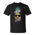 Heck Yeah Tropical Pineapple In Sunglasses T-Shirt