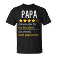 Herren Bester Papa Aller Zeiten Lustigerater Opaatertag Sohn Tochter T-Shirt