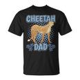 Herren Cheetah Dad Papaatertag Gepard T-Shirt