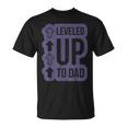 Herren Leveld Uo To Dad Bester Papaater Geschenkeatertag T-Shirt