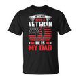 Herren Unterschätzen Niemals Old Manietnam-Veteran Papa Opa T-Shirt