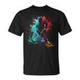Hockey Sobre Hielo Camiseta Camiseta unisex