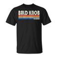 Hometown Vintage Retro 70S 80S Style Bald Knob Ar T-Shirt