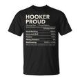 Hooker Oklahoma Proud Nutrition Facts T-Shirt