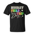 Hooray School Field Day Trip 2024 Teacher Student Cute T-Shirt