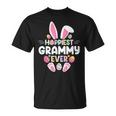 Hoppiest Grammy Ever Easter Happy Easter Day Grandma T-Shirt