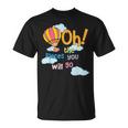 Hot Air Balloon Oh The Places You’Ll Go When You Read T-Shirt