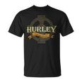 Hurley Irish Surname Hurley Irish Family Name Celtic Cross T-Shirt