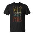 Husband Dad Master Hero Craftsman Tool T-Shirt