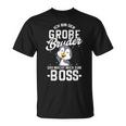 Ich Bin Großbruder Boss Bald Groser Bro Grosser Penguin T-Shirt