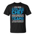 Ich Bin Stolzer Chef Einer Fantastischen Teams T-Shirt