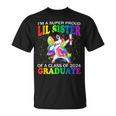 I'm A Super Proud Lil Sister Of A Class Of 2024 Graduate T-Shirt