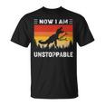Now I'm Unstoppable Vintage T-Rex Dinosaur T-Shirt