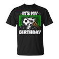 It's My 7Th Birthday Boy Soccer Football 7 Years Old T-Shirt