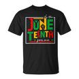 It's The Junenth For Me Black History Celebrate 1865 T-Shirt