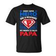 Jeder Superheld Hat Einen Spitznamen Mein Favorit Ist Papa Kapuzenjacke T-Shirt