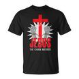 Jesus The Chain Breaker Christian Faith Saying Cross T-Shirt