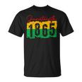 Junenth 1865 Emancipation Day Afican American Black Women T-Shirt