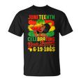 Junenth Celebrating Black Freedom African American Women T-Shirt