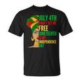 Junenth Is My Independence Day Black History Civil Rights T-Shirt