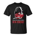 Kann Dich Nicht Hören Ich Zocke Gamer Headset Gamer T-Shirt