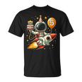 Kinder 5 Jahre Alt Raumschiff Rakete Geburtstag Astronaut Weltraum T-Shirt