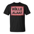 Kölle Alaaf With Red Stripes T-Shirt