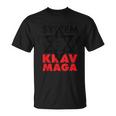 Krav Maga Israeli Combat System Gray T-Shirt