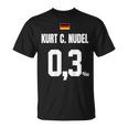 Kurt C Nudel Sauftrikot X Malle Party Trikot Deutschland T-Shirt