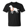 Labrador Retriever Aloha Hawaiian Lei Dog T-Shirt